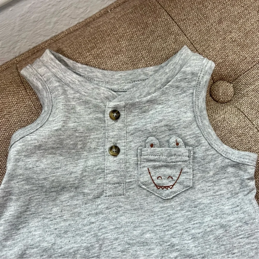 NWOT Carter's‎ Just One You Baby Boys' Camo Top & Bottom Set Olive Size 6 Month
